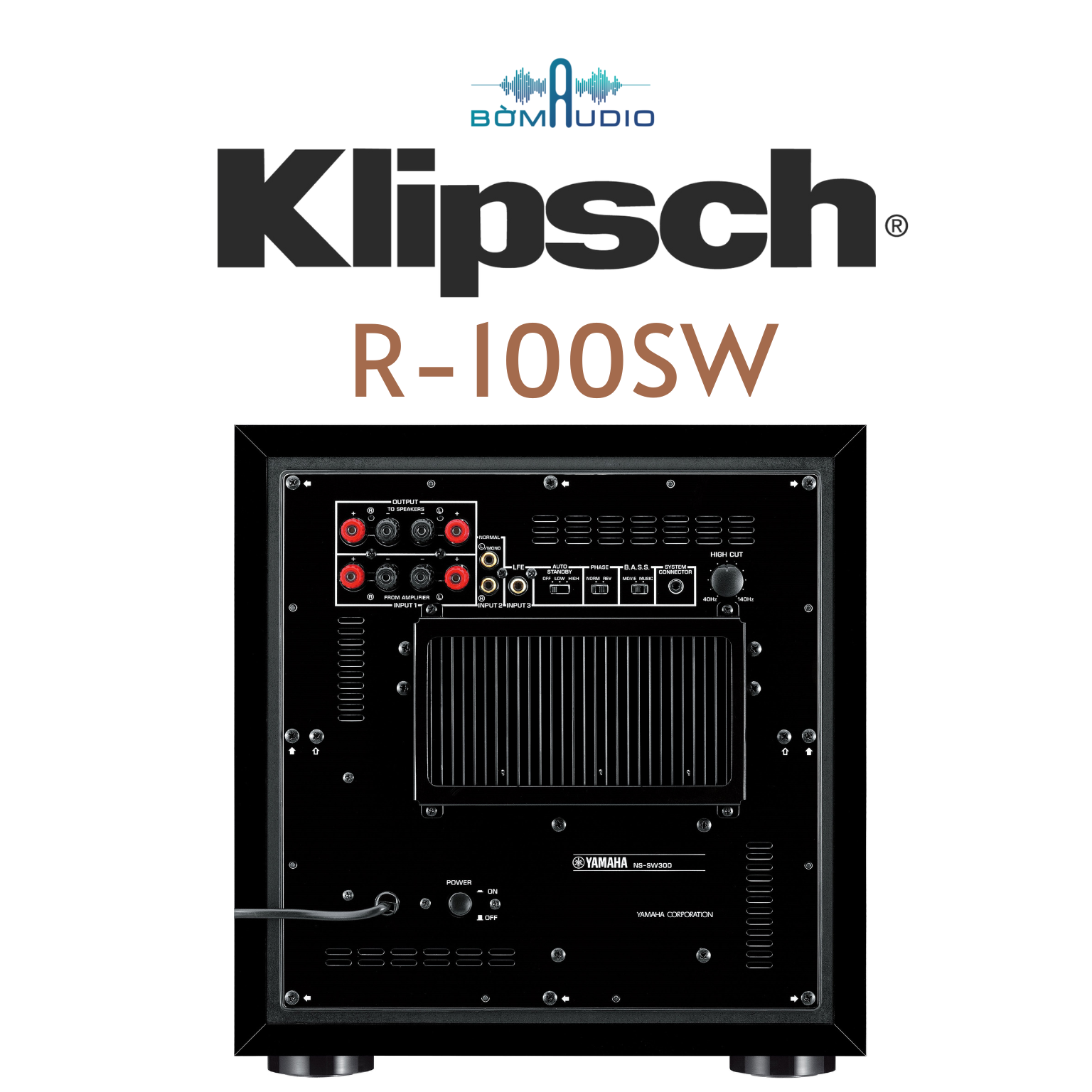 Loa Sub Klipsch R100SW | Liên Hệ 0964.801.493 Để Có Giá Tốt Nhất | Hàng chính hãng