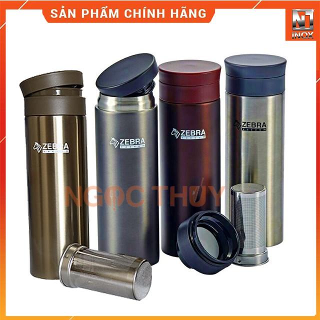 Bình giữ nhiệt Inox 304 450ml Eva có lưới lọc trà