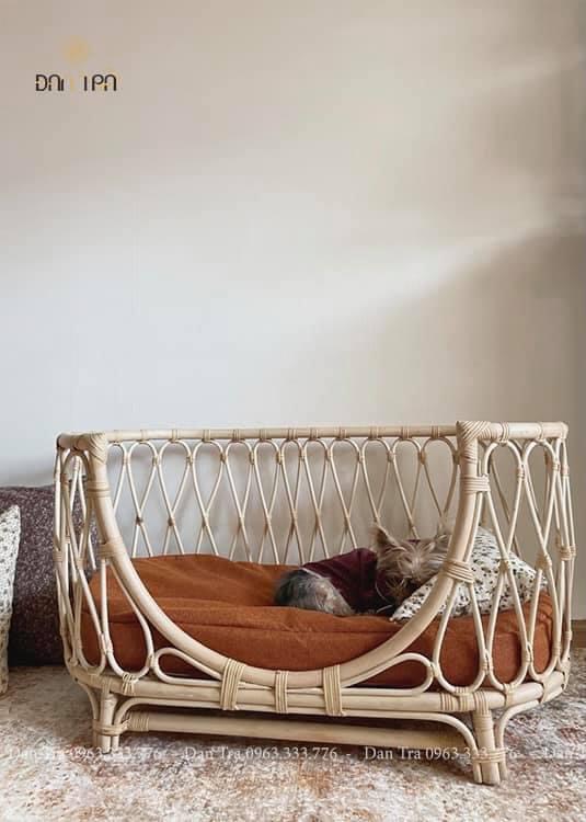 Củi Mây Newborn - Nôi Mây Pet thú cưng - Nôi Mây Decro-Phụ Kiện Mây Tre Đan- Đan Trà Decor