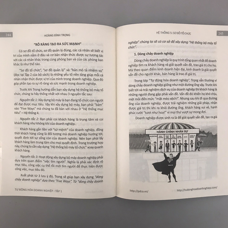 Sách Tự Động Hóa Doanh Nghiệp (Tập 1) &quot;5 hệ thống nền tảng để xây dựng doanh nghiệp bài bản tự động&quot;, sách quản trị kinh doanh, sách quản trị nhân sự, sách quản lý, sách lãnh đạo