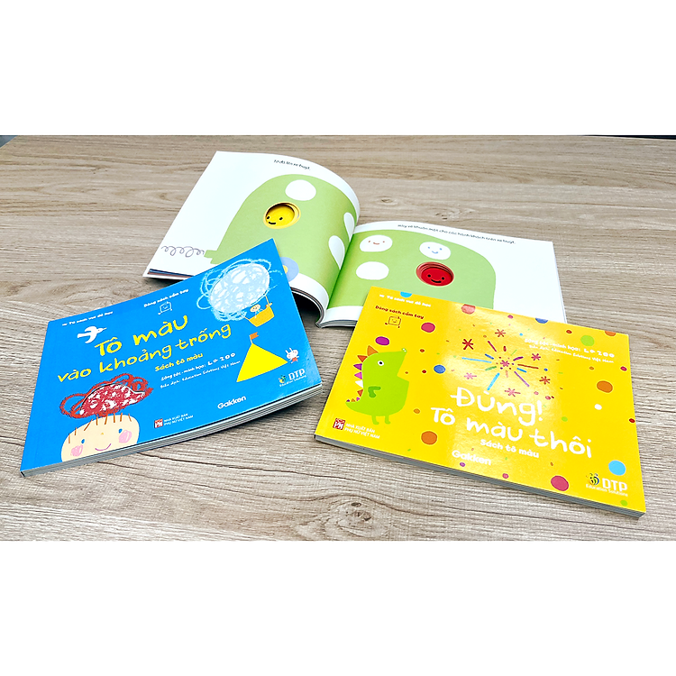 Đùng! Tô Màu Thôi - Tủ sách vui để học - Sách tô màu - Dòng sách cầm tay