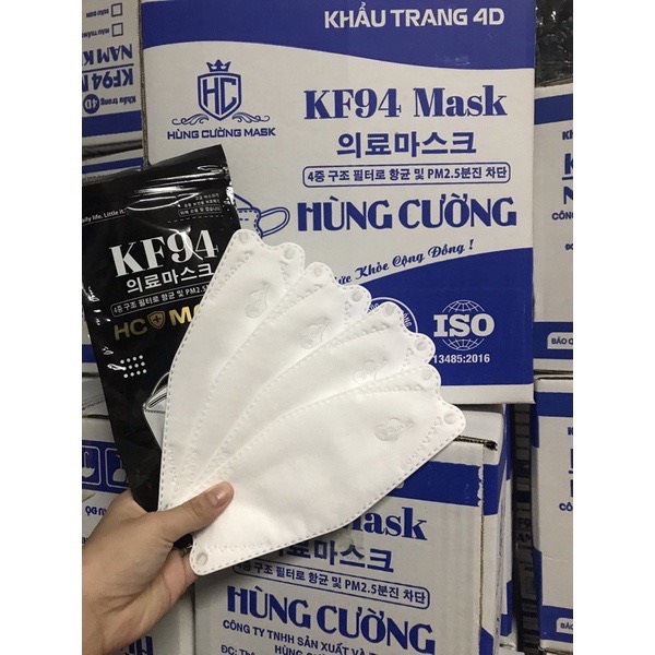 Thùng 300 Chiếc Khẩu Trang 4D KF94 Kháng Khuẩn