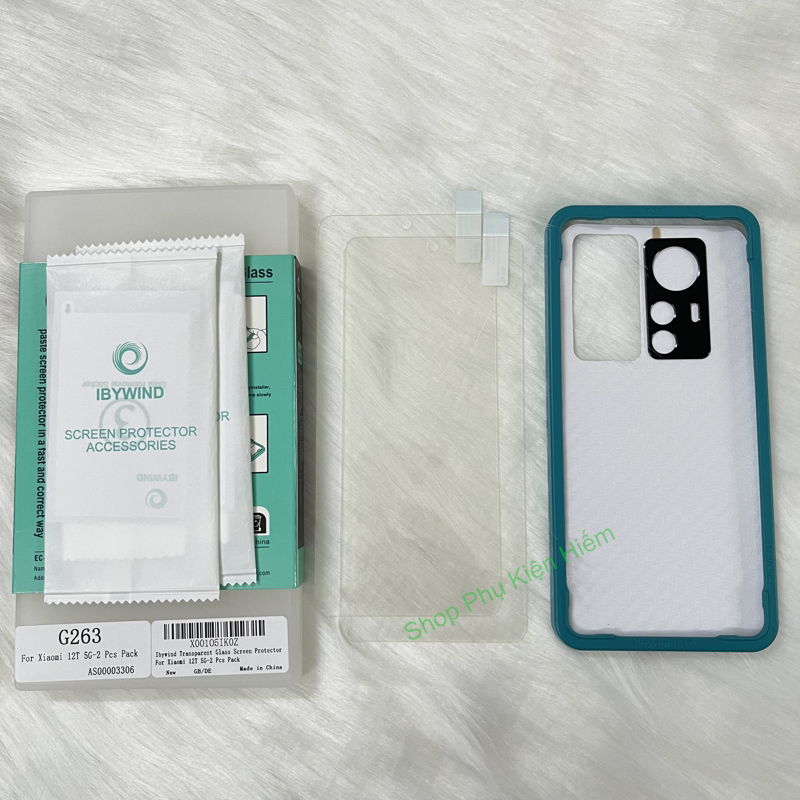 Bộ 2 kính cường lực dành cho Xiaomi 12T - K50 Ultra cao cấp Ibywind - Hàng nhập khẩu