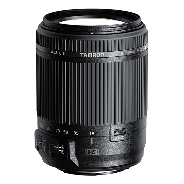 Tamron 18-200mm F/3.5-6.3 Di II VC - B018 - Ống kính máy ảnh crop cho Canon/Nikon - Hàng chính hãng