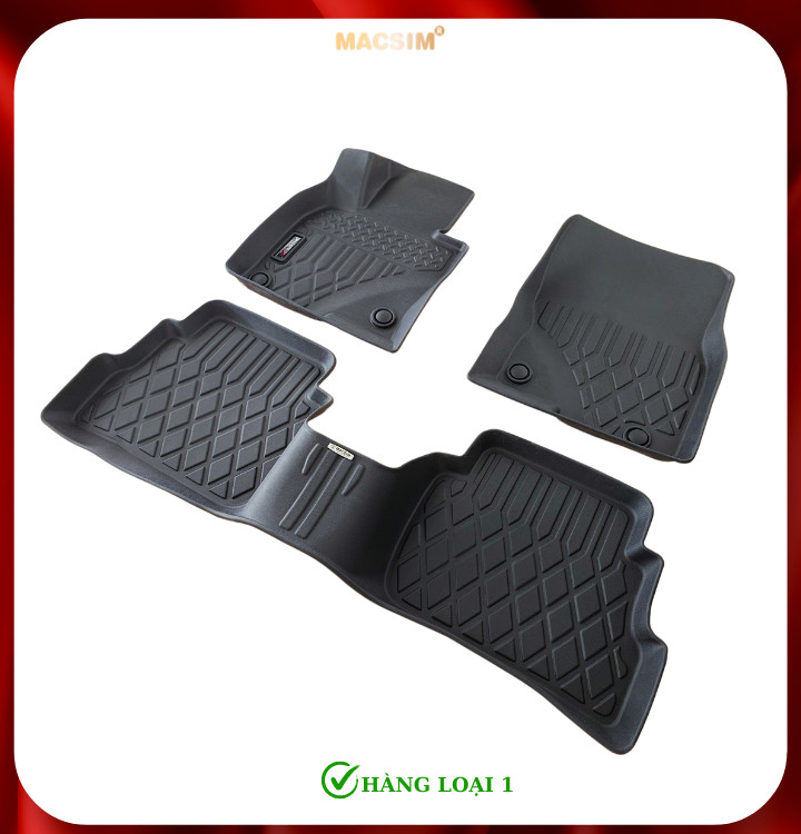 Thảm lót sàn xe ô tô Mazda CX5 2012-đến nay Nhãn hiệu Macsim chất liệu nhựa TPE cao cấp màu đen