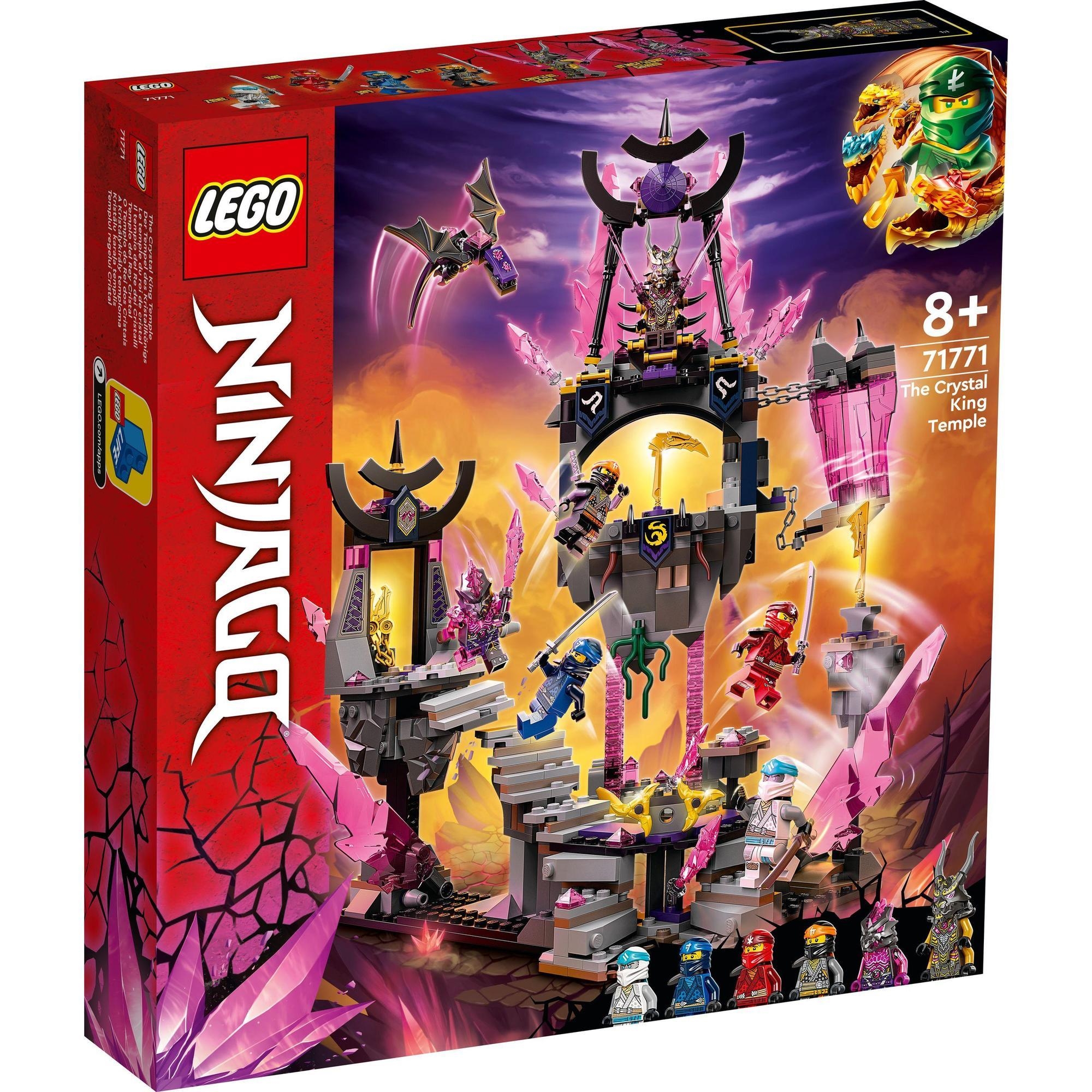 LEGO Ninjago 71771 Đền thần của Chúa Tể Crystal (703 chi tiết)