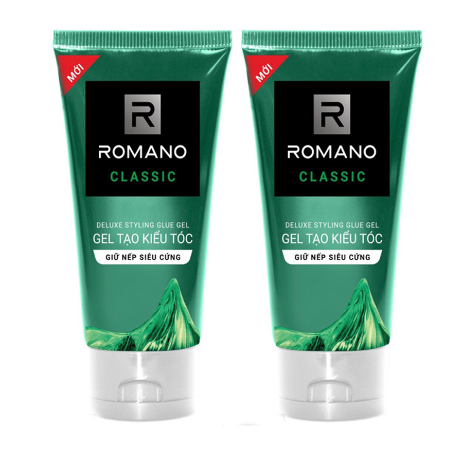 Gel vuốt tóc Romano Classic dễ tạo kiểu giữ nếp siêu cứng đẳng cấp