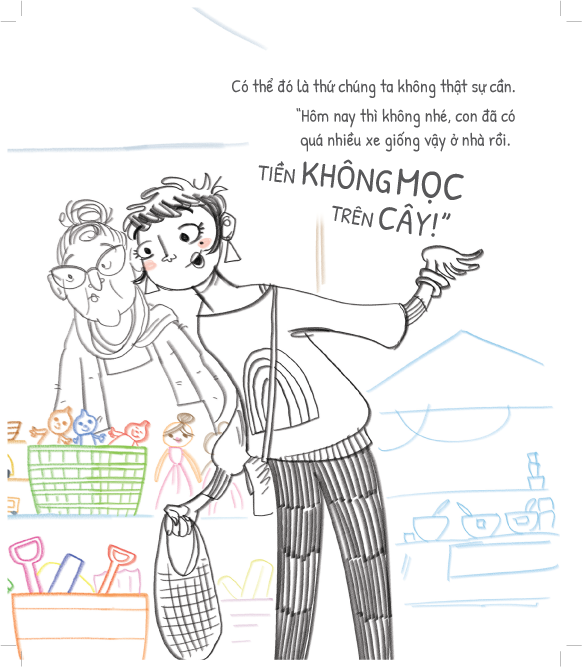 Sách - Dtpbooks - Tiền không mọc trên cây - Tủ sách dạy con ứng xử