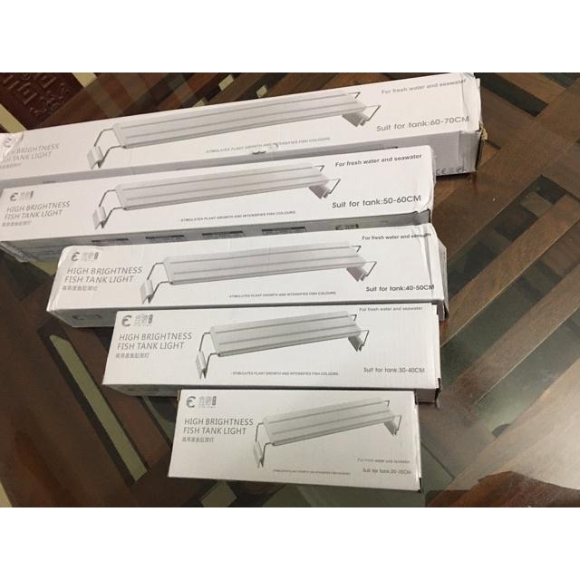 Đèn led siêu sáng WRGB 6 hàng led  - đèn cho bể thủy sinh - hồ cá cảnh - phụ kiện cá cảnh - shopleo