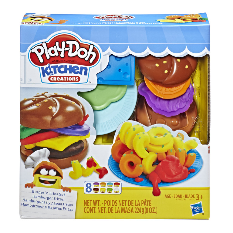 Bộ đồ chơi đất nặn bữa ăn Burger/Cookie Play-Doh