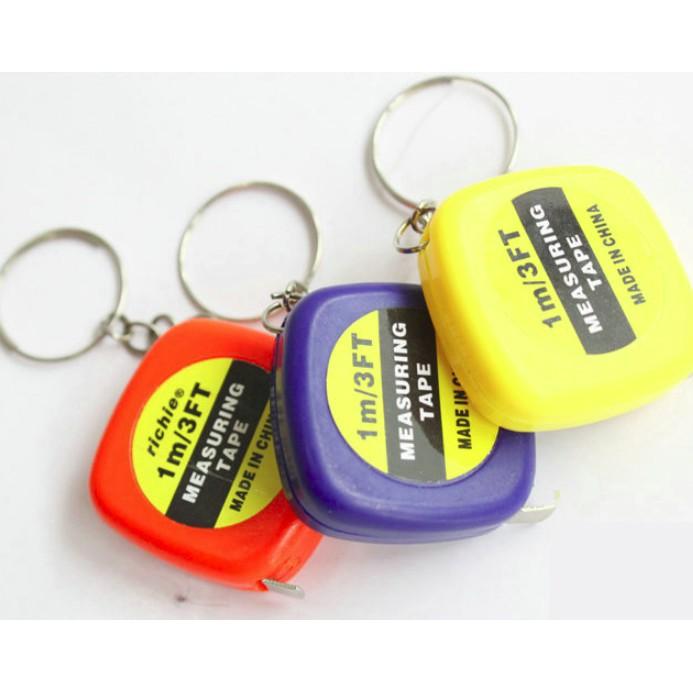 Móc khóa thước dây 3,5*3,5 cm Duashop