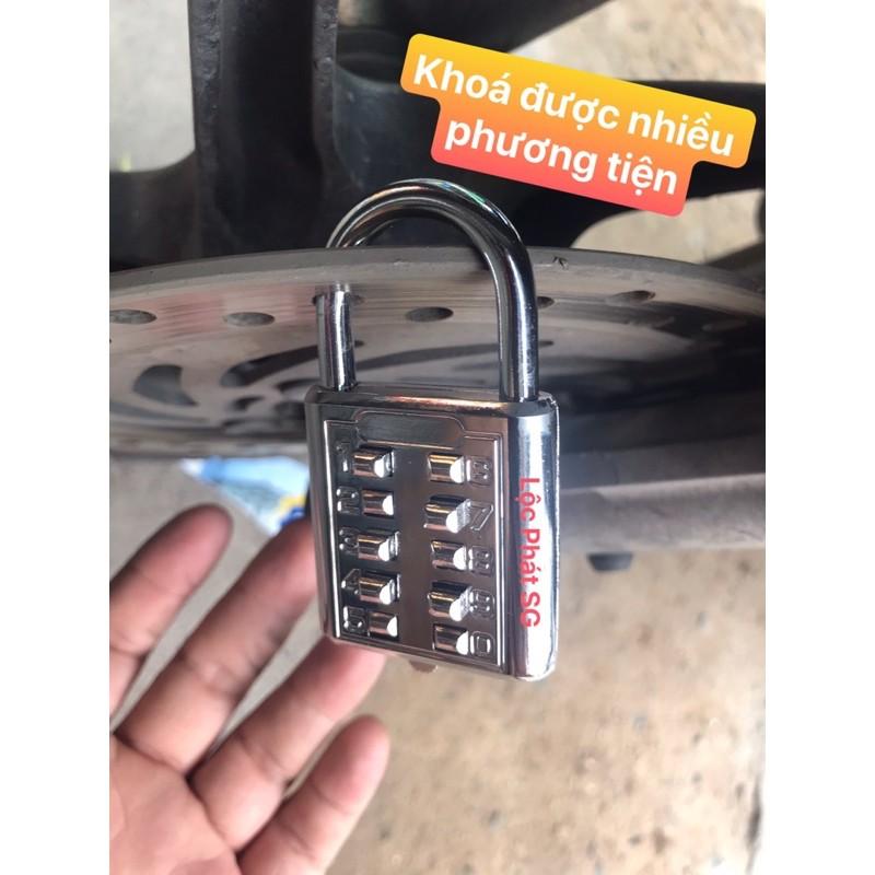 KHOÁ SỐ BẤM - khóa vali, khóa tủ, cửa phòng
