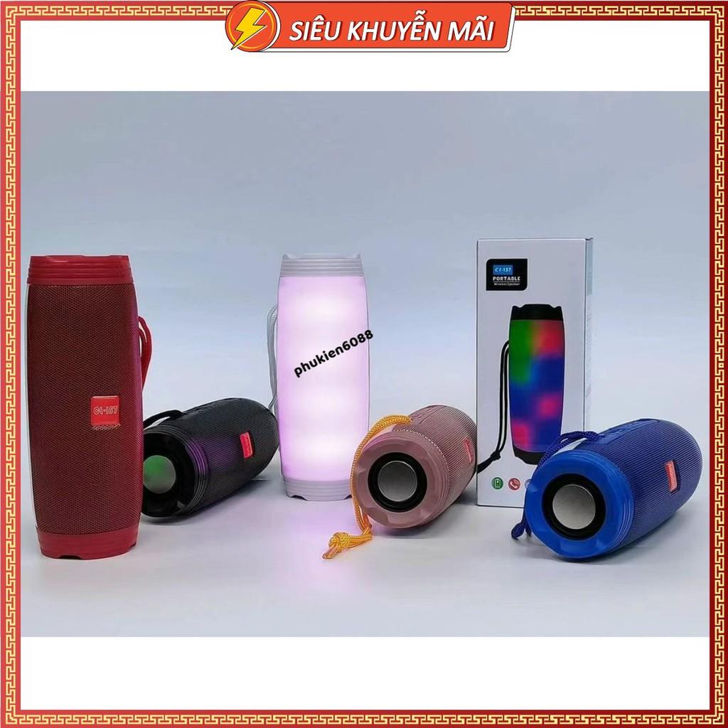 Loa Bluetooth Đèn Led CL157 nghe nhạc cực chất âm thanh sống động