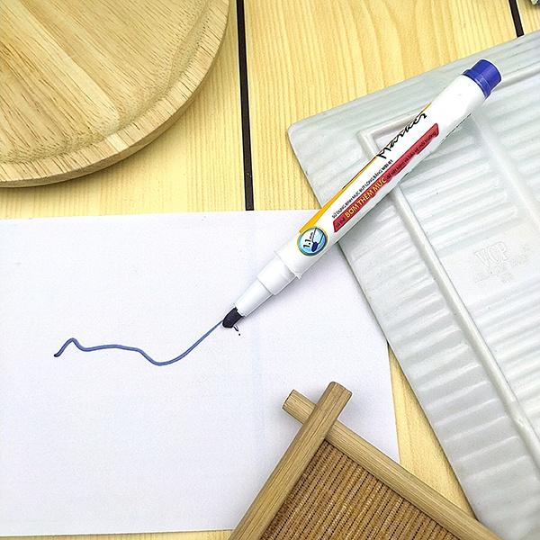 Bút lông viết bảng mực xanh loại nhỏ