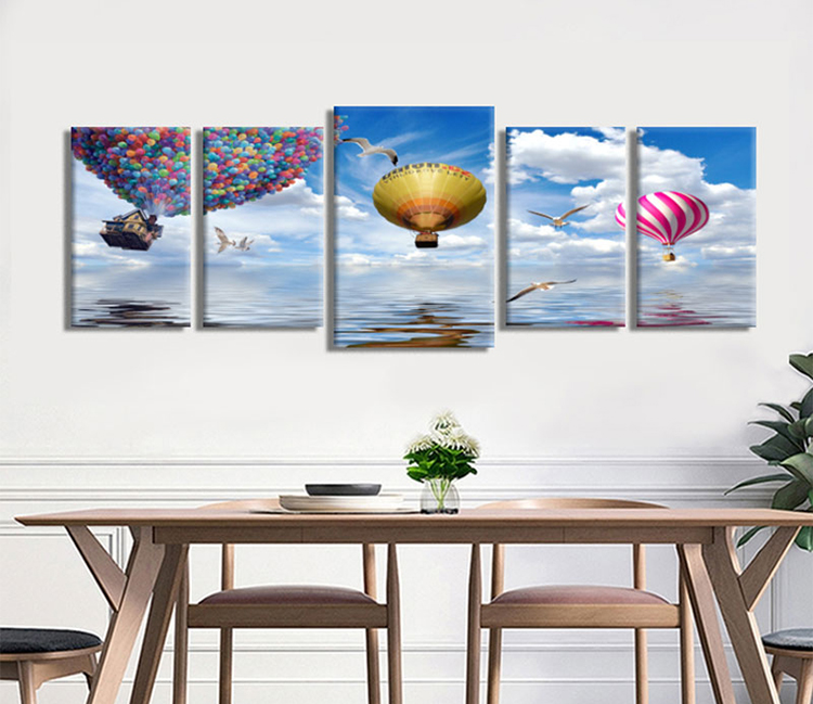 Bộ 5 Tranh Balloon W152