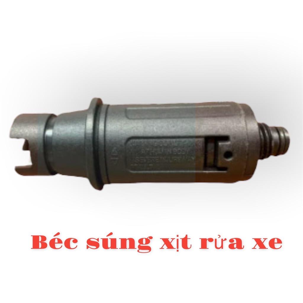 Đầu béc súng xịt rửa xe áp lực,đầu nối ren nhựa dạng ren xoáy,gắn bình tạo bọt tuyết 0.5L DAUSUNG2