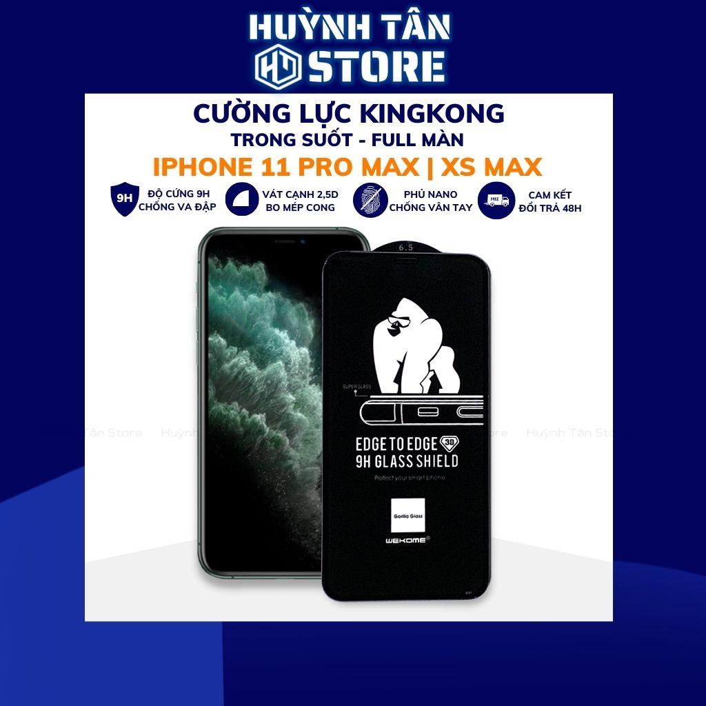 Kính cường lực ip xs max ip 11 pro max kingkong chống va đập bảo vệ màn hình phụ kiện huỳnh tân store