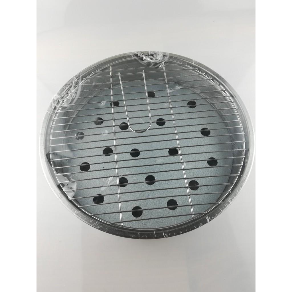 Lò nướng inox tròn lớn-25,30cm