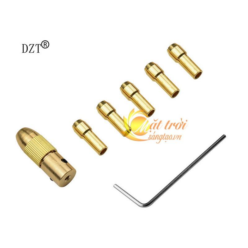 Đầu kẹp mũi khoan, khắc 5in1