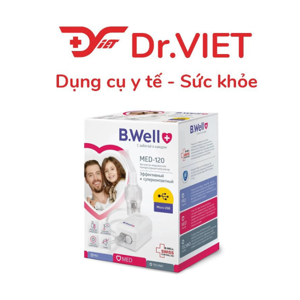 Máy xông mũi họng B.Well Swiss MED 120