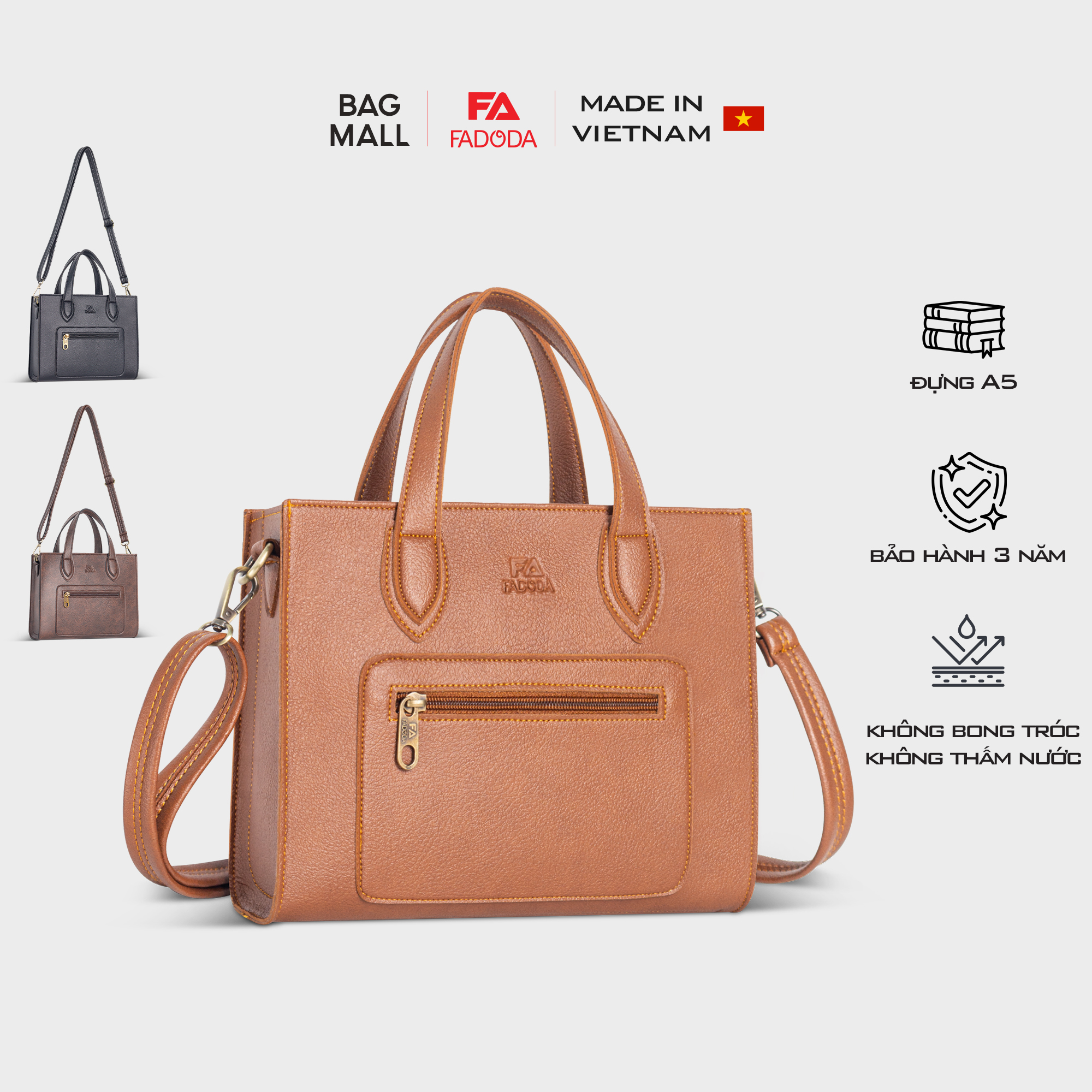 Túi xách da nữ mini Fadoda FTX19