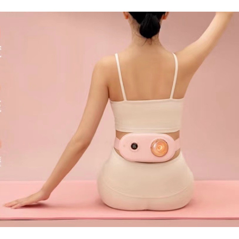 Massage Làm Ấm Bụng Giảm Đau Bụng Đau Lưng Cho Phụ Nữ Đến Kì,Chườm Nóng Giảm Đau Bụng Kinh Đai đeo thắt lưng