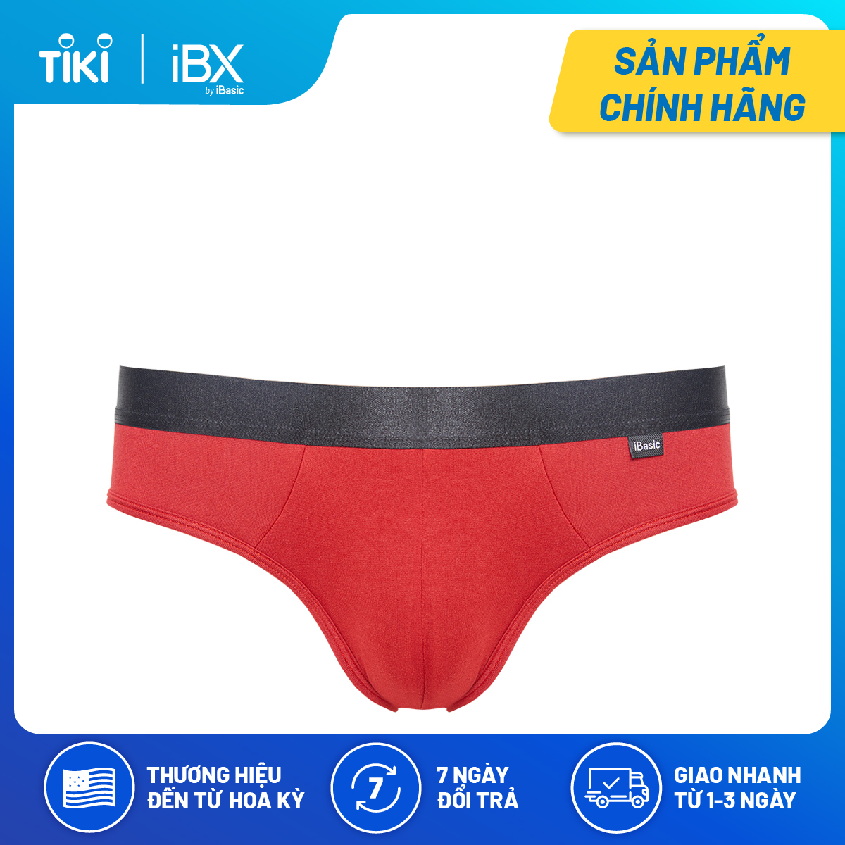 Quần lót nam thun brief Espresso iBasic PANM102