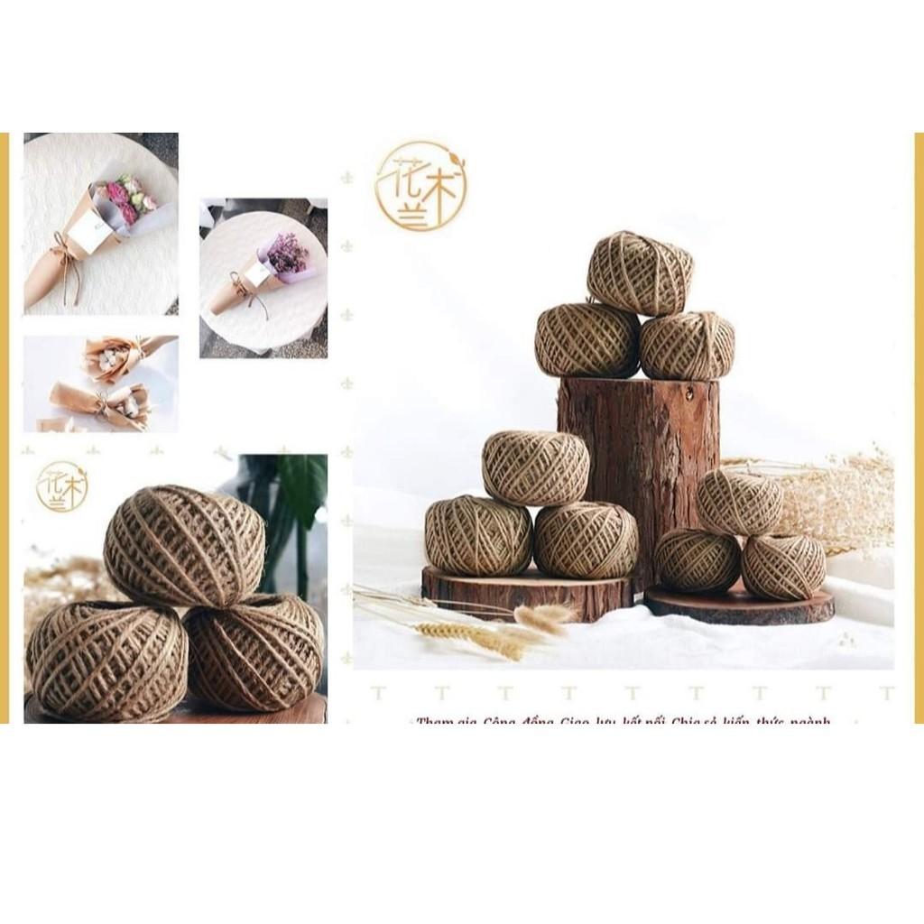 Dây gai ,dây thừng trang trí 50m