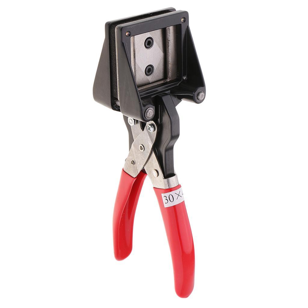 Handheld Right Photo Punch Cutter Trimming Tools 30x40mm