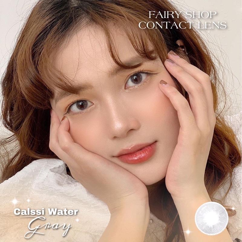 Kính áp tròng Calssi Water Gray 14.0mm - FAIRY SHOP CONTACT LENS độ 0 đến 8 Silicone Hydrogel Lens Cho Mắt Thở