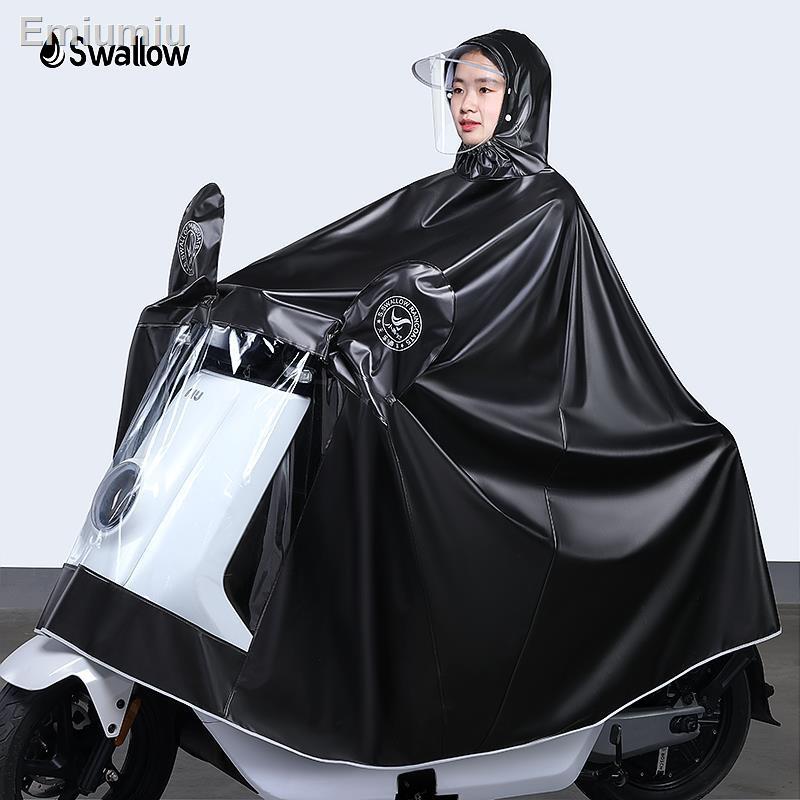 ◈❈Áo mưa chống thấm xe máy điện tăng độ dày cho toàn thân áo mưa chuyên dụng poncho