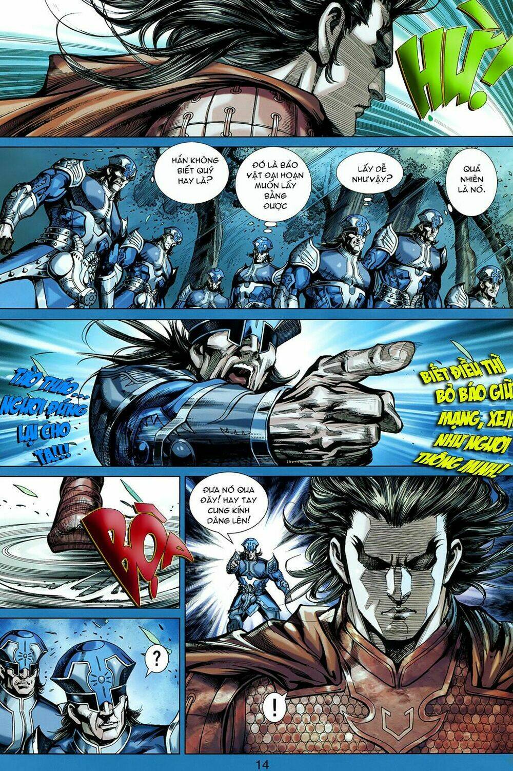 thiên tử truyền kỳ 7 - tam quốc kiêu hoàng chapter 13 13