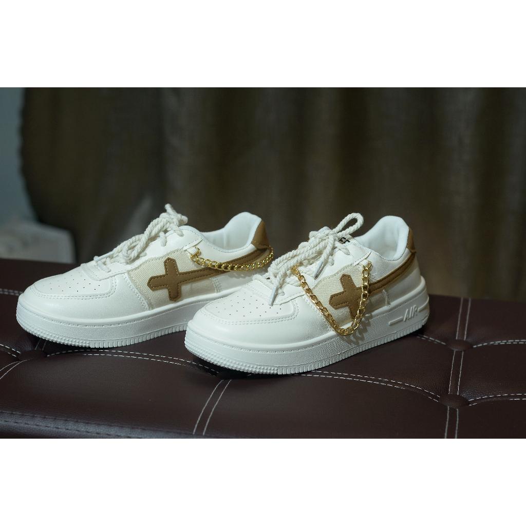 Sale Off 47% - Giày thể thao phối xích thời trang cá tính Nam Nữ