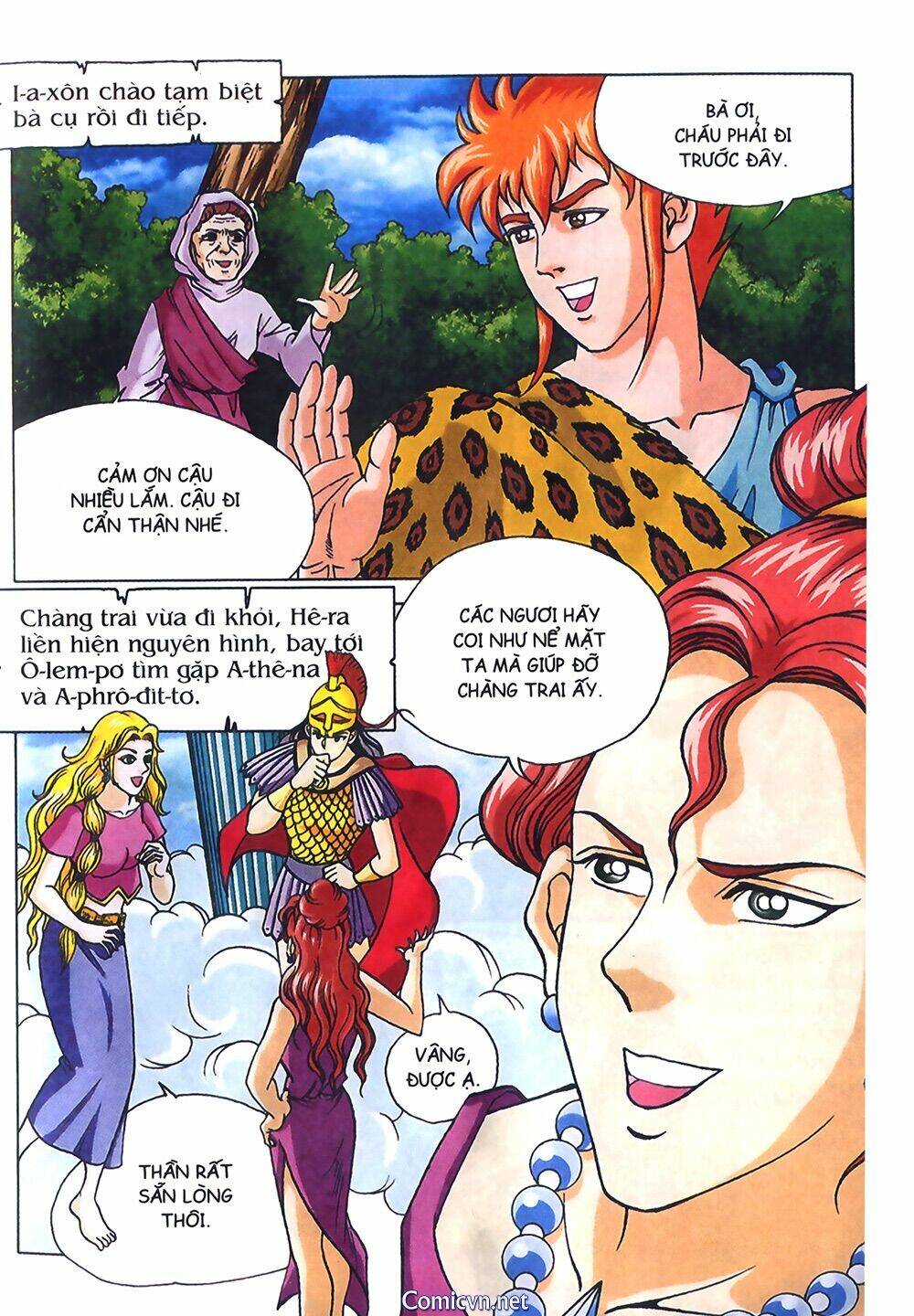 thần thoại hy lạp màu chapter 23 25
