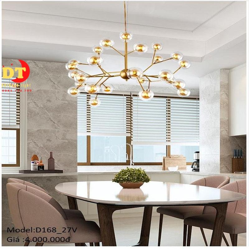 Đèn chùm bàn ăn hiện đại cao cấp HTLQ