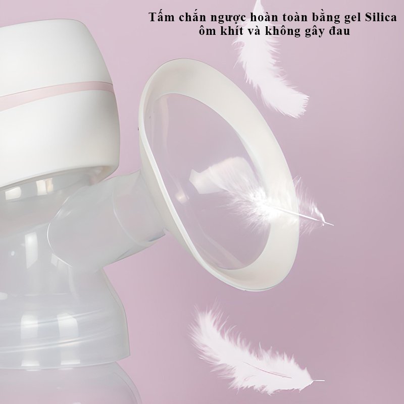 Máy hút sữa điện đơn không dây cầm tay có chế độ massage, kích sữa - Chất liệu an toàn cho mẹ và bé