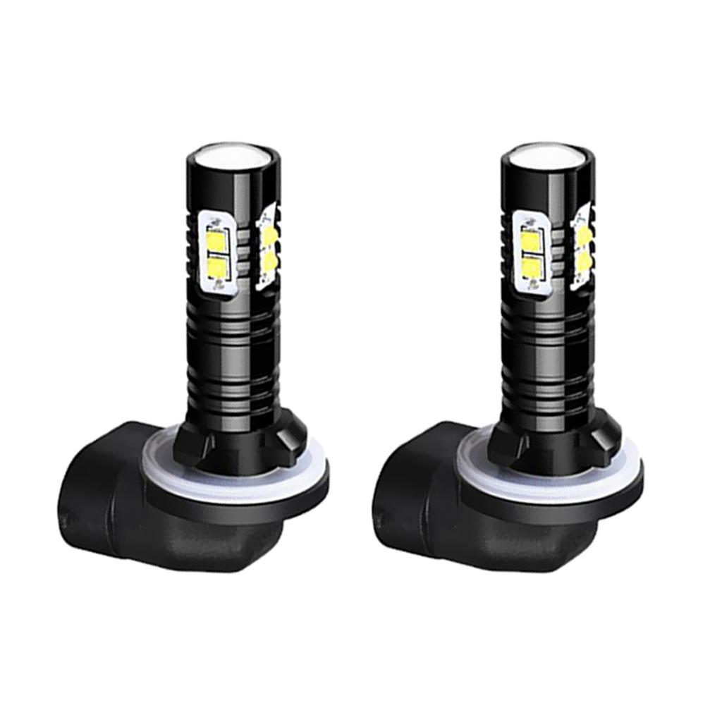2X Universal 881 50W LED  Light Bulbs  Daytime Running Lamp