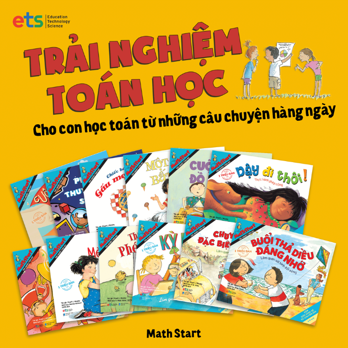 Sách Math Start - Trải nghiệm toán học (Bộ 12 quyển)