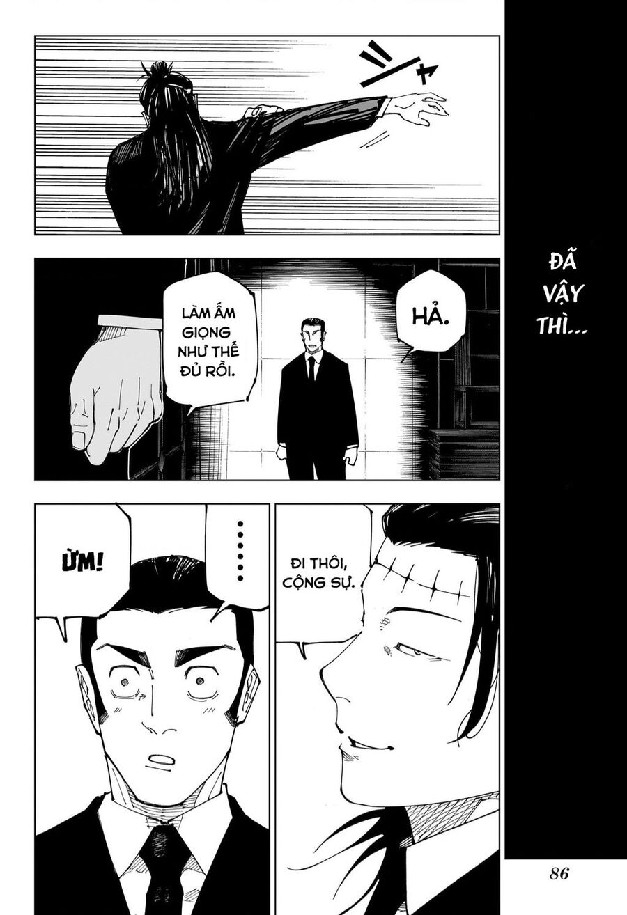 jujutsu kaisen - chú thuật hồi chiến chapter 242 19