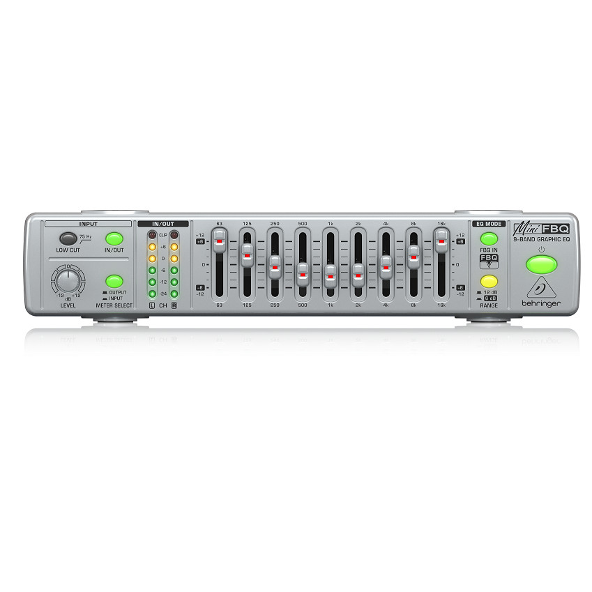 Lọc xì âm thanh equalizer FBQ800 Ultra-Compact 9-Band -Hàng Chính Hãng