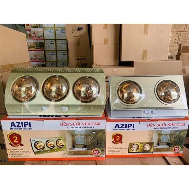 Đèn Sưởi Ấm Nhà Tắm, Máy Sưởi Nhà Tắm Chống Lóa 2 Bóng 3 Bóng Sản Xuất tại Việt Nam
