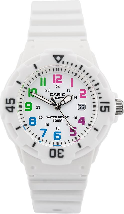 Đồng Hồ Nữ Dây Nhựa Casio LRW-200H-7BVDF - Trắng
