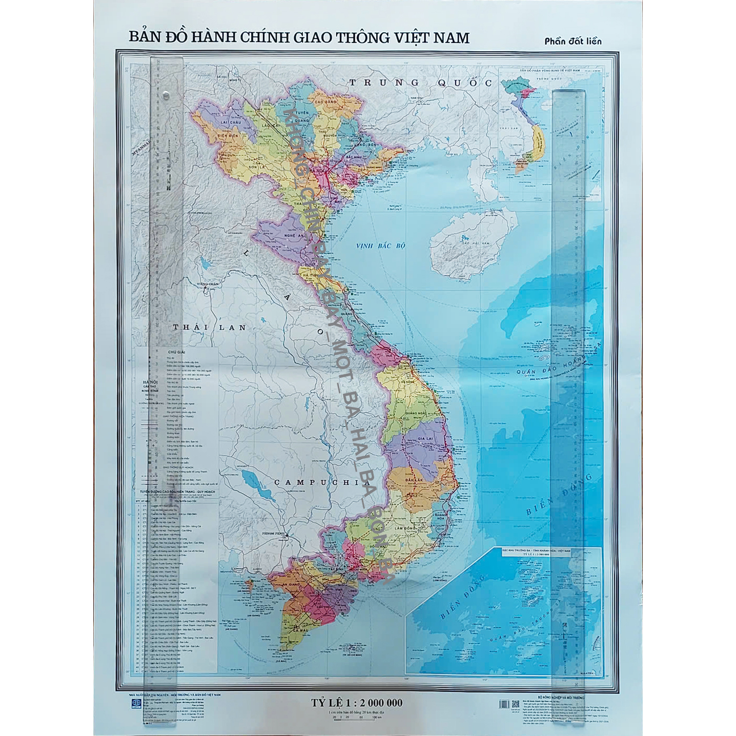 Tờ gấp Việt Nam, Thế giới, Hà Nội, Asean (giá rẻ)