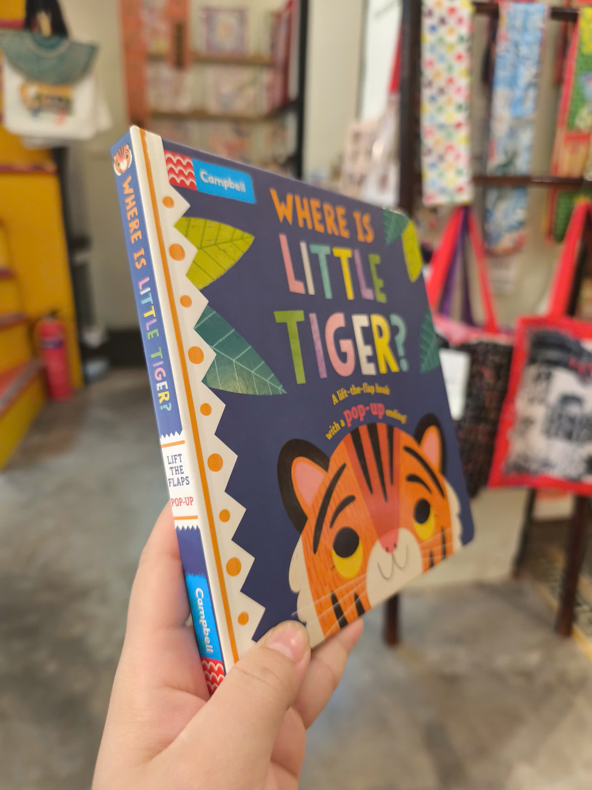 Sách - Where is Little Tiger? - Childrens Pop-up Book | Ngoại văn Thiếu nhi Bìa cứng / Sách Tương tác