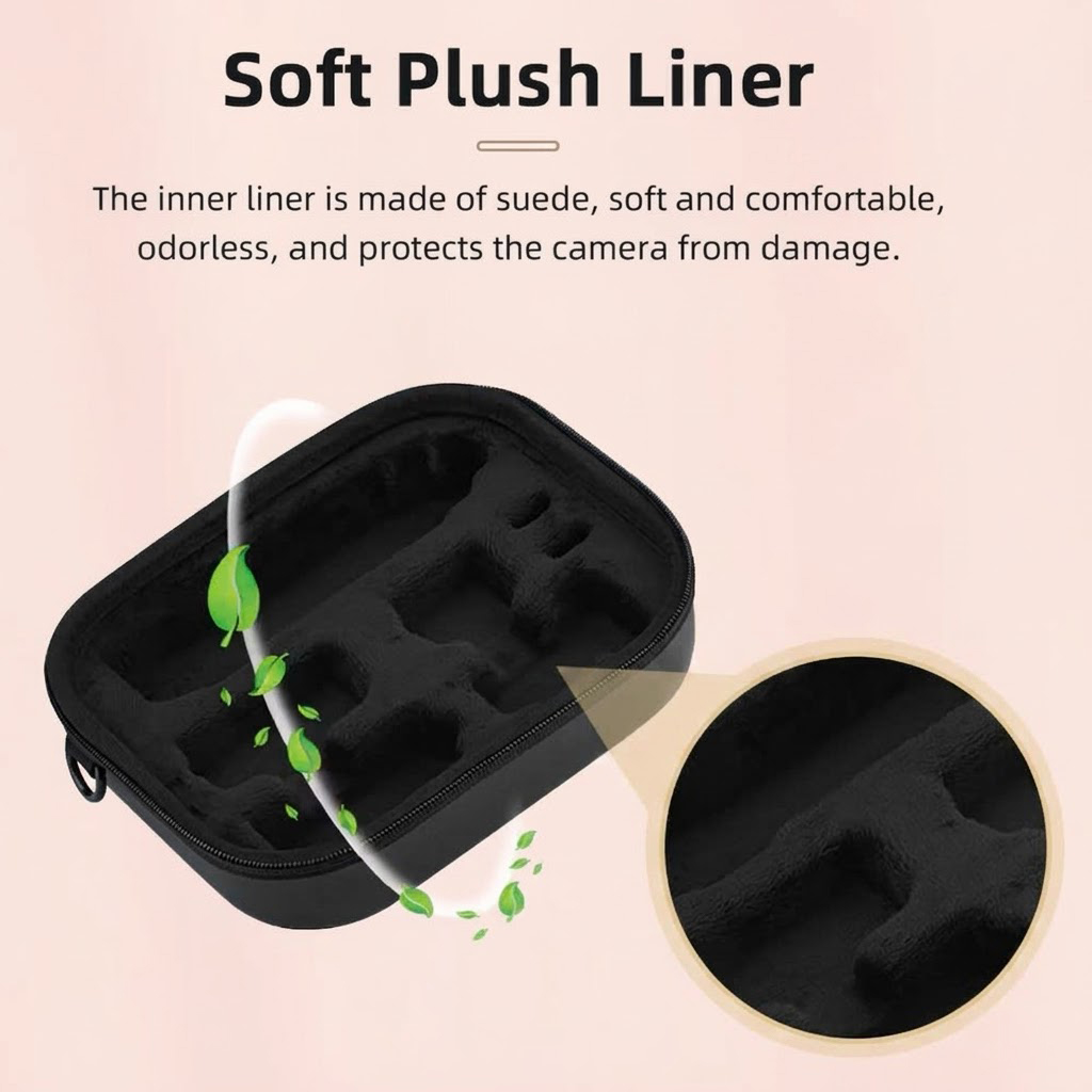 Túi đeo chéo chống sốc dành cho DJI Osmo Pocket 3 Camera túi đeo chéo đựng phụ kiện chống sốc dành cho osmo pocket 3 - Hàng chính hãng