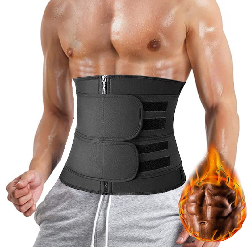 Nam Shapers Eo Huấn Luyện Corset Giảm Béo Tập Toàn Thân Thể Dục Đai Xông Hơi Mồ Hôi Vỏ Tông Đơ Cắt Mô Hình Dây Nén Bụng