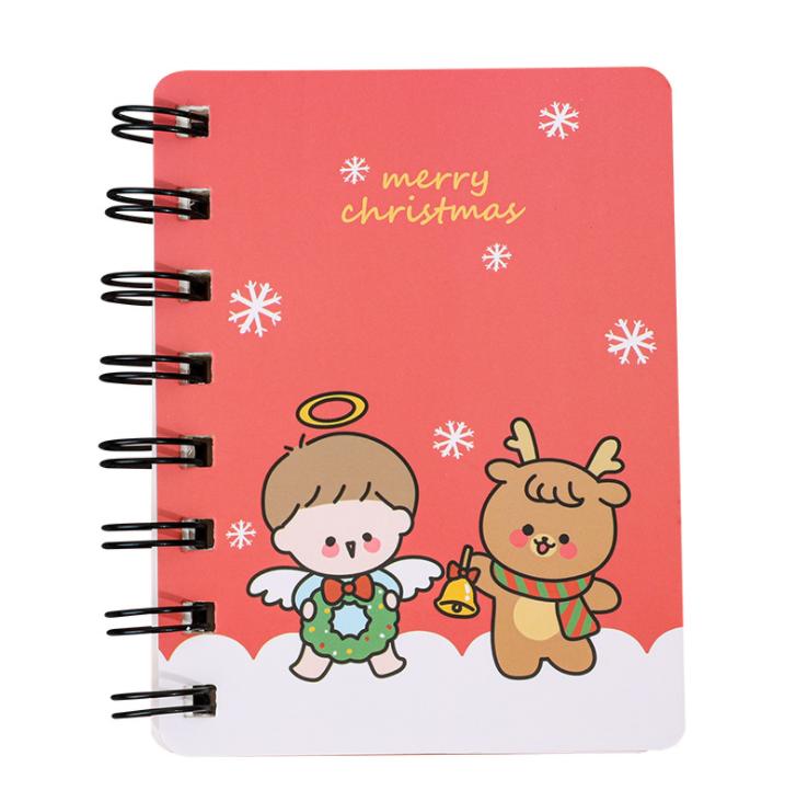 Sổ mini Noel Xmas đẹp ghi note cầm tay nhiều trang giấy tiện lợi làm quà tặng xinh giá rẻ