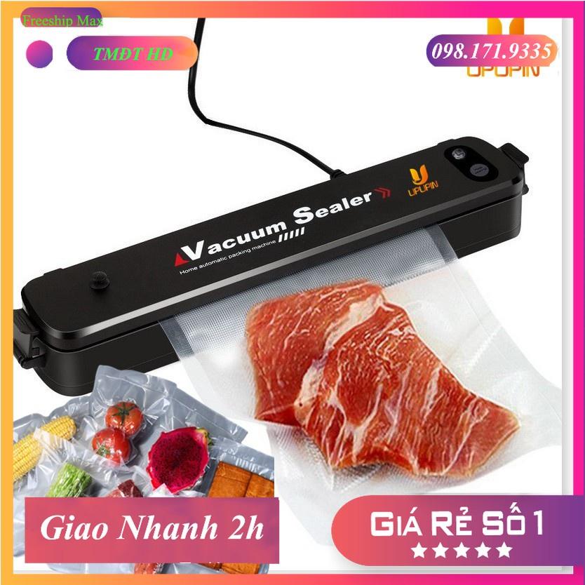 Máy hút chân không thực phẩm Vacuum Sealer ️dùng cho gia đình hút cực khít, hàn cực kín