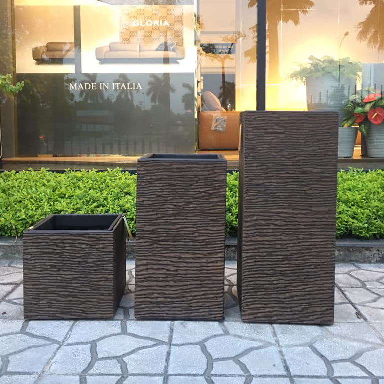 Chậu cây - composite bề mặt đường tuyến tính - Kumara
