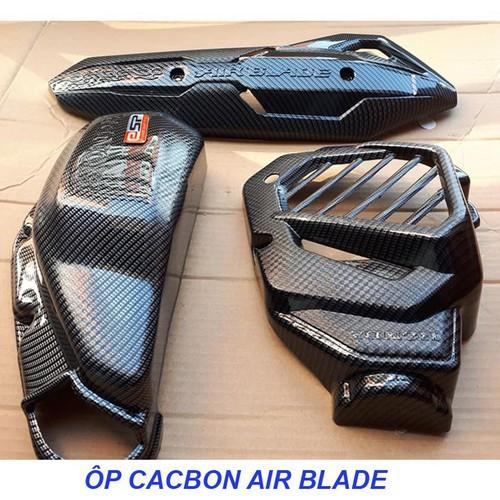 ỐP CACBON AIR BLADE 2016-2019, 3 MÓN CAO CẤP